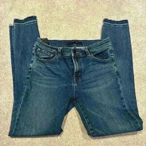 J brand Women’s Mid-Rise Ankle Leg Jeans size 28